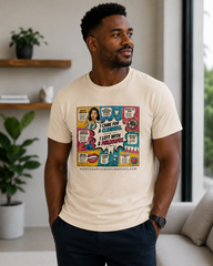 Philosophy Retro Pop Art Holistic Dentistry Graphic Tee